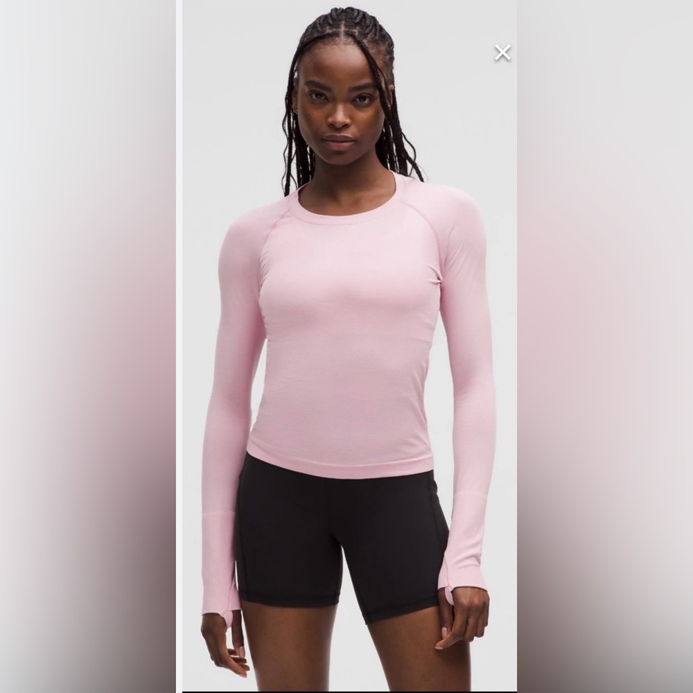 Lululemon Swiftly Tech Long Sleeved Shirt 2.0 Waist Length